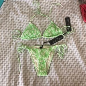 nwt vinca spring triangl bikini